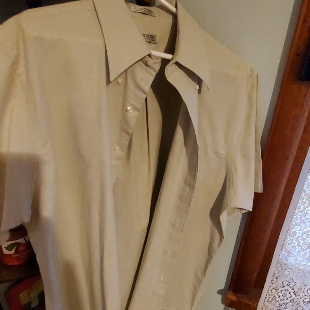 Mens casual button down shirt